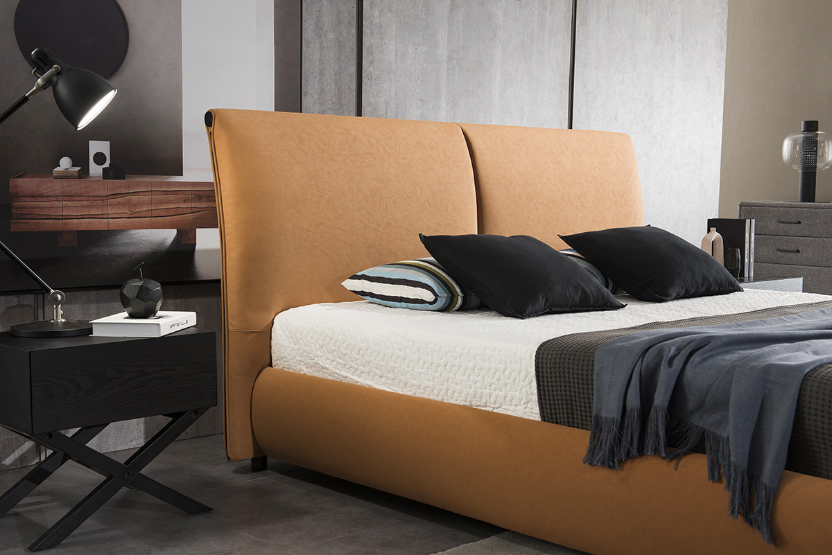 Gainsville GC2015 Italian Minimalist Upholstered Bed