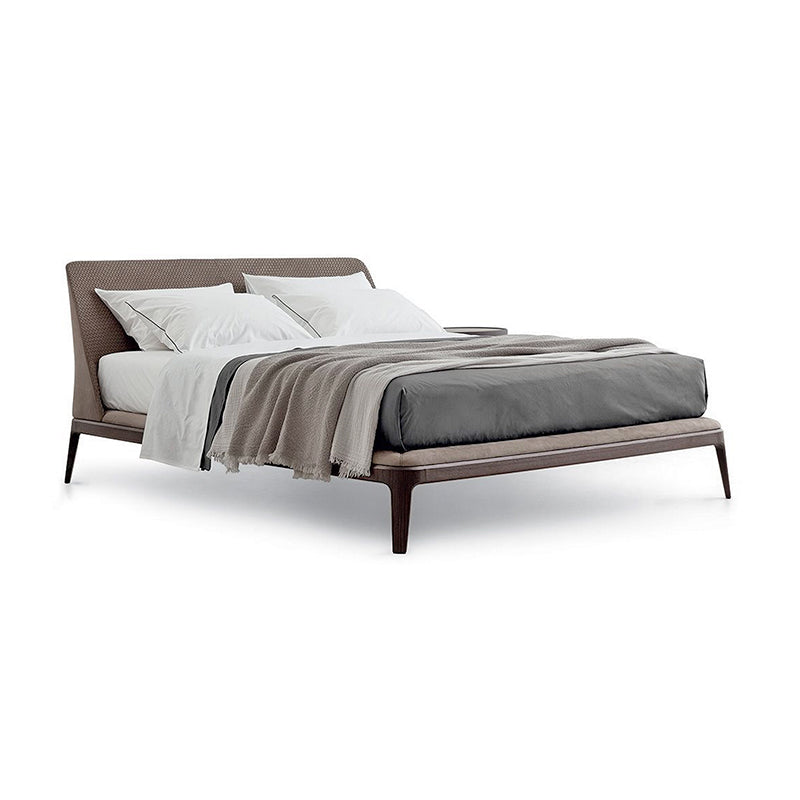 Gainsville GC2223 Weave Design Upholstered Bed