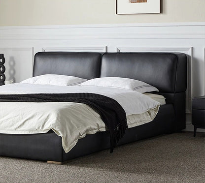 Gainsville GC2249 Modern Italian Luxury Leather Upholstered Bed