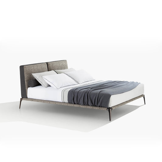 Gainsville GC2315 Steel Frame Elegant Upholstered Bed