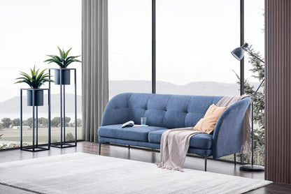 Gainsville GS9011 Apartment Modern Tufted 3 Seat Sofa