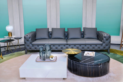 Gainsville GS9075 Italian Luxury Sofa With Metal Leg