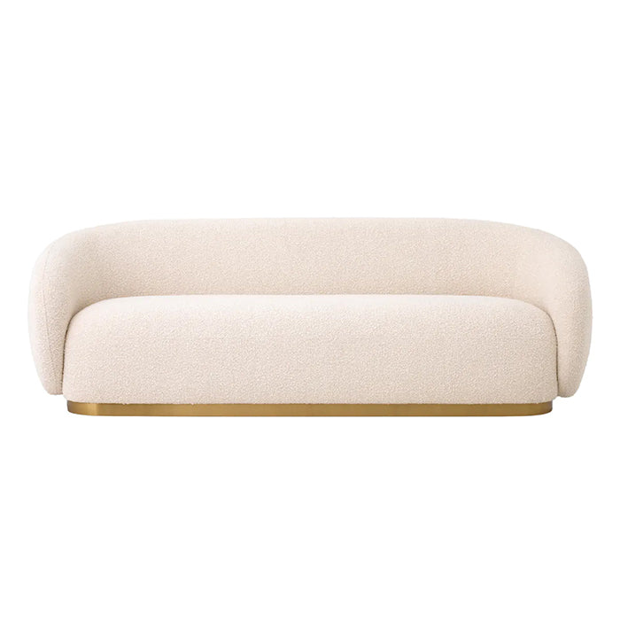 Gainsville GS9156 Italian Modern Iambswool Soft Sofa